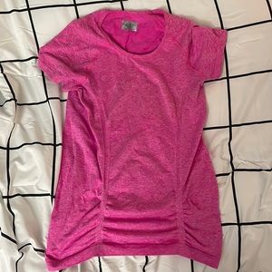 Pink Athleta Fast Track Shirt